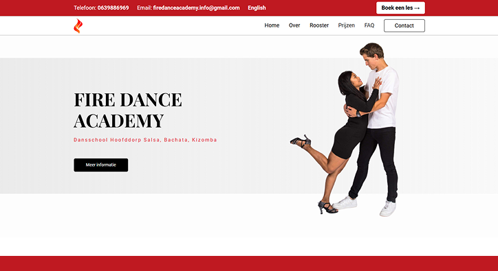 fire dance academy website